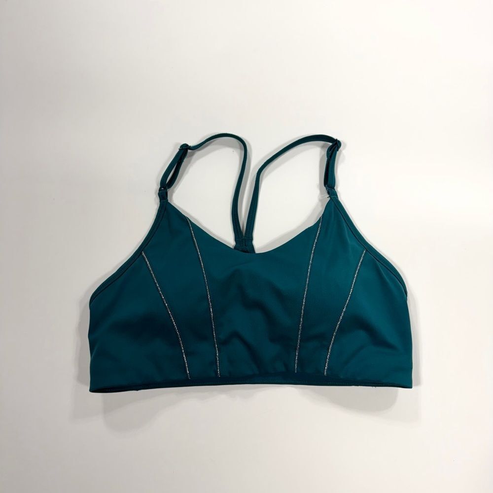 Nike Teal Dri-FIT Sports Bra – Size Small